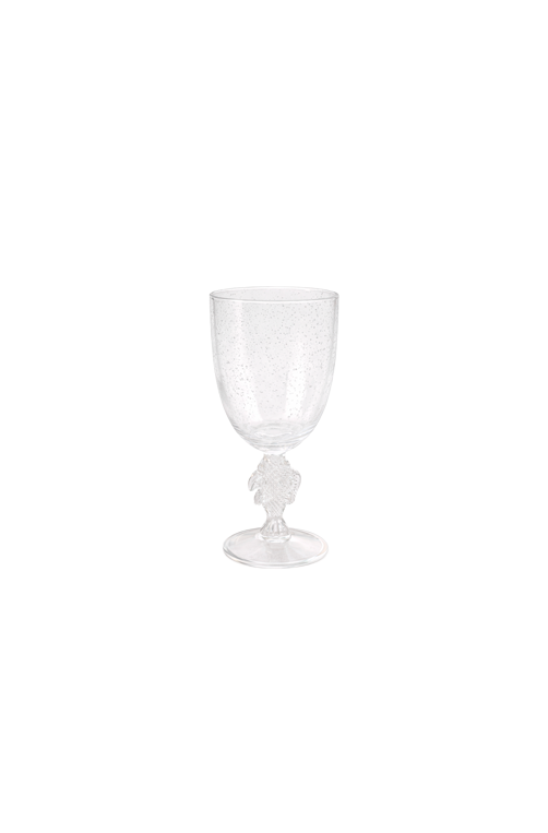 Taça com Base de Peixe e Bolhas em Acrilico