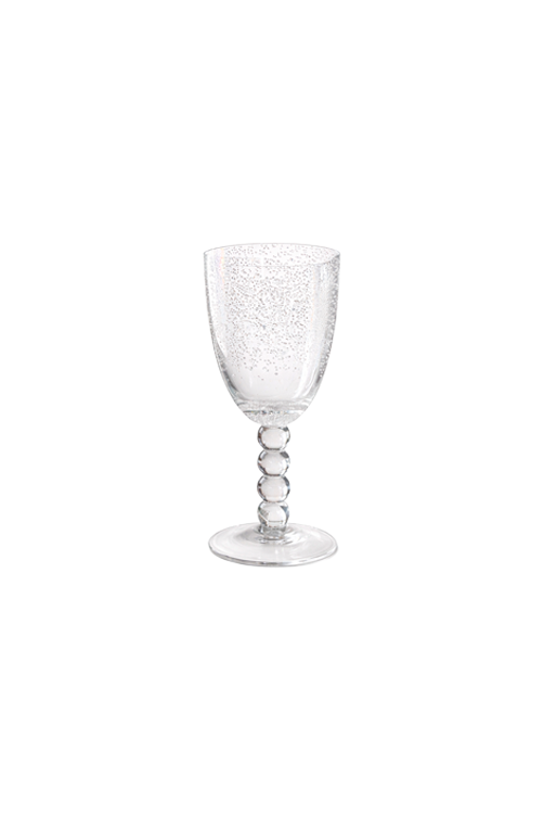 Taça com Bolhas Transparente em Acrílico 350ml