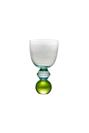 Taça de Vidro Epcot Duo Diamond Verde 250ml