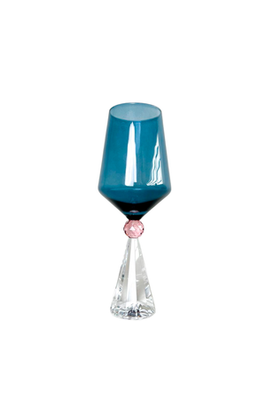 Taça de Vidro Epcot Prisma Fumê 380ml