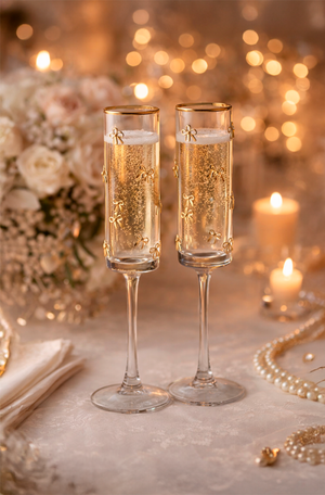 Taça de Champanhe Grace 150ml 2 Peças