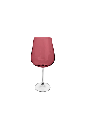 Conjunto de 6 Taças para Vinho Tinto Ameixa Púrpura de Cristal 540ml