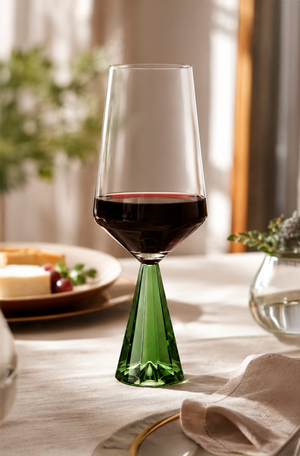Taça de Vinho Obelisco Verde 600ml