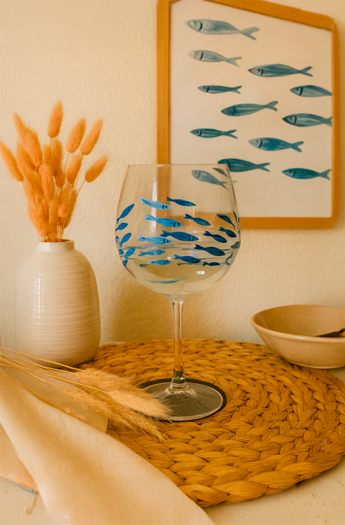 Taça de Cristal Pesciolino 600ml