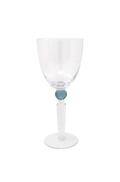 Conjunto de 6 Taças Detalhe Esfera Transparente 470ml