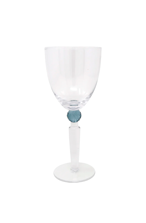 Conjunto de 6 Taças Detalhe Esfera Transparente 470ml