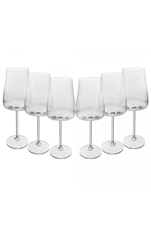 Conjunto 6 Taças de Vinho Alex Optic 600ml Cristal Ecológico