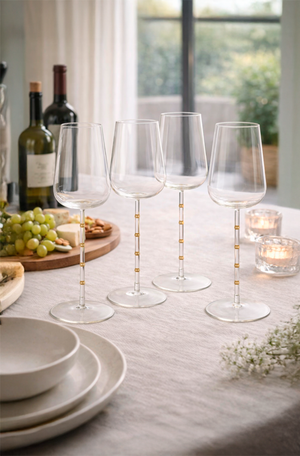 conjunto com 4 Taças de Vinho Boro Luma 420ml