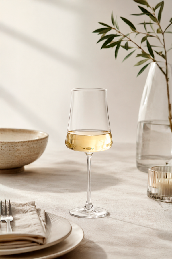 Jogo de 6 taças para vinho Bohemia