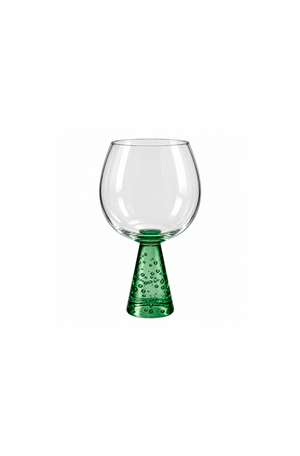 Taça de Água Piramit Verde em Vidro 470ml
