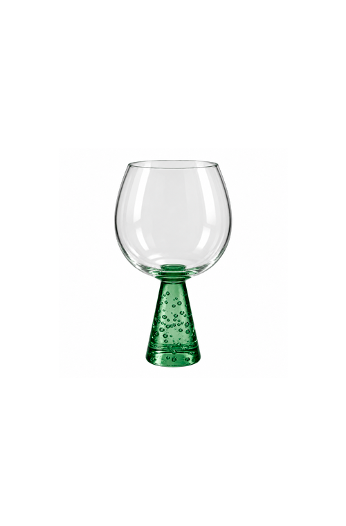 Taça de Água Piramit Verde em Vidro 470ml
