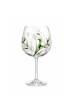 Taça de Cristal Botânica Branca 850ml