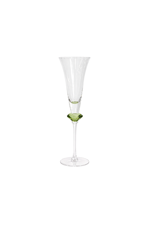 Taça de Champanhe Vert com Esfera Verde 150ml