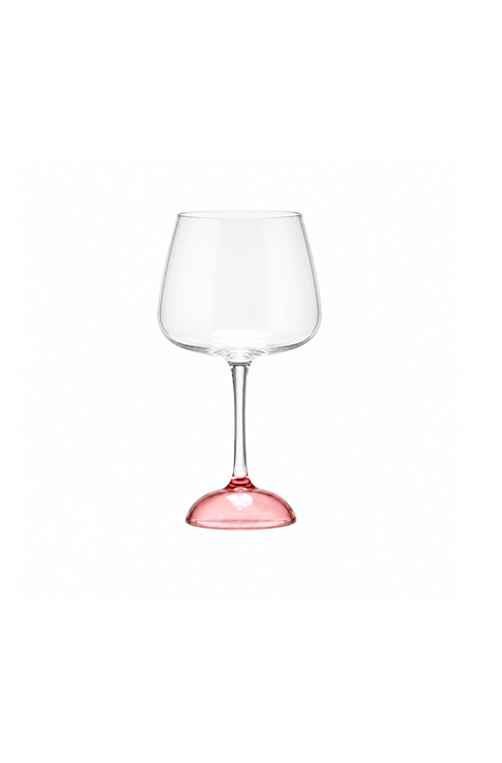 Taça de Gin Rosa em Vidro 430ml