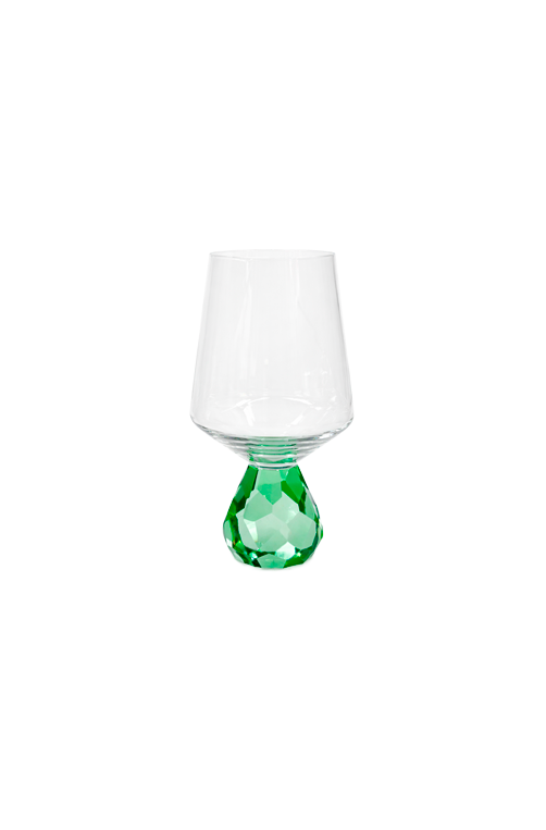 Taça de Água Diamond Verde 500ml