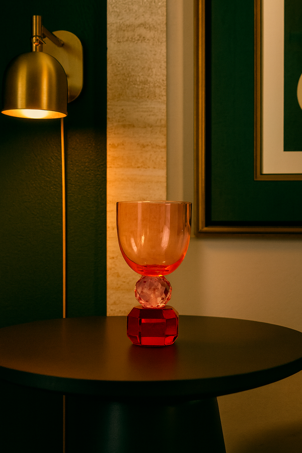 Taça de Vidro Epcot Duo Laranja 250ml