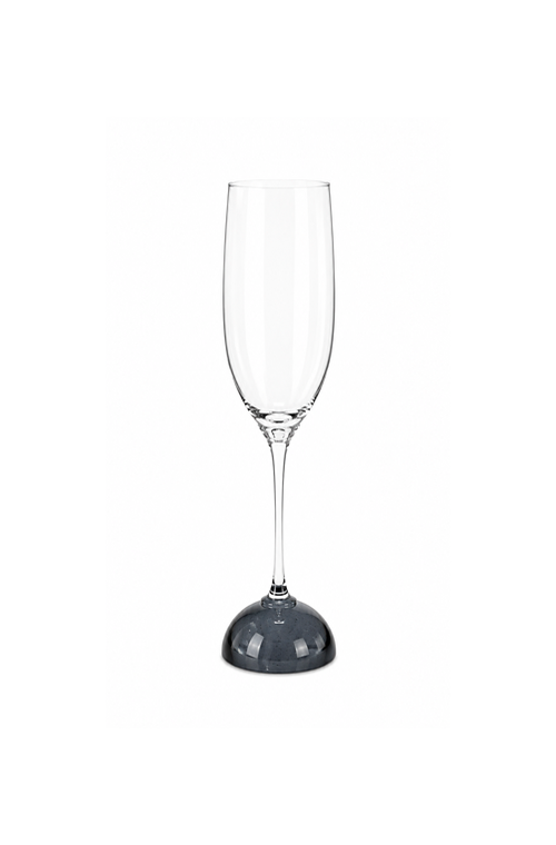 Taça de Champanhe Pop Fumê em Vidro 280ml