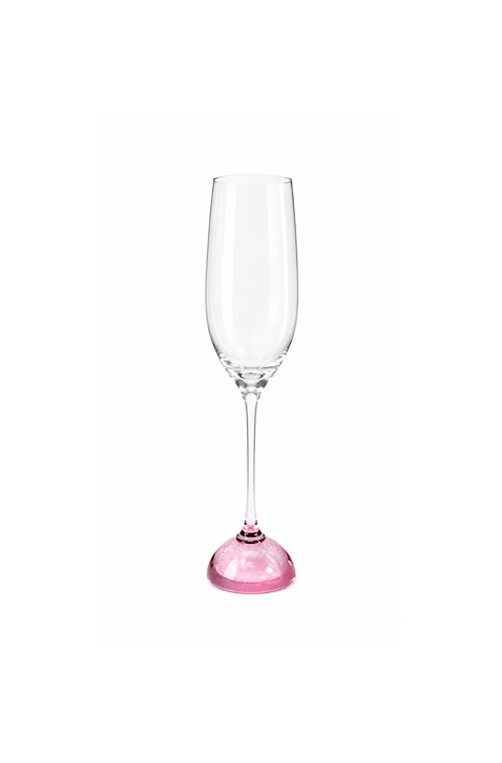 Taça de Vinho Rosa em Vidro 280ml