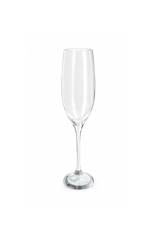 Taça de Champanhe Pop Transparente em Vidro 280ml