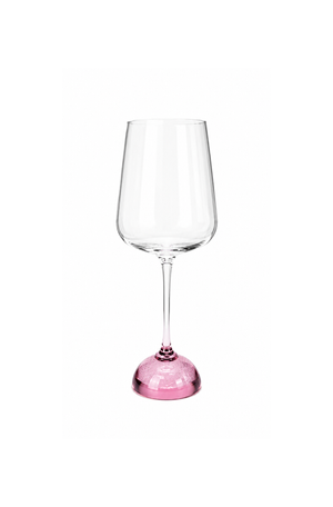 Taça de Vinho Pop Rosa em Vidro 430ml