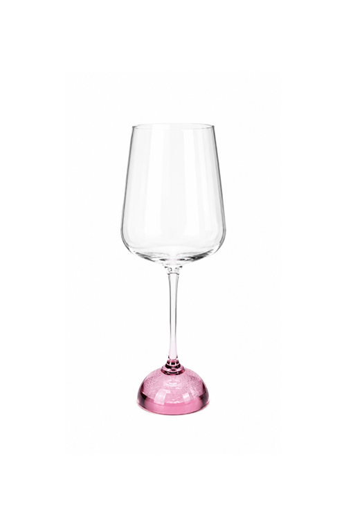 Taça de Vinho Pop Rosa em Vidro 430ml