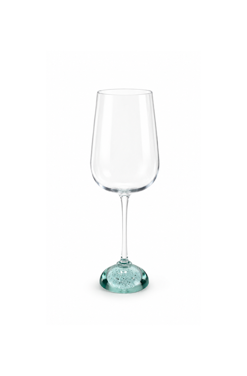 Taça de Vinho Pop Verde em Vidro 430ml