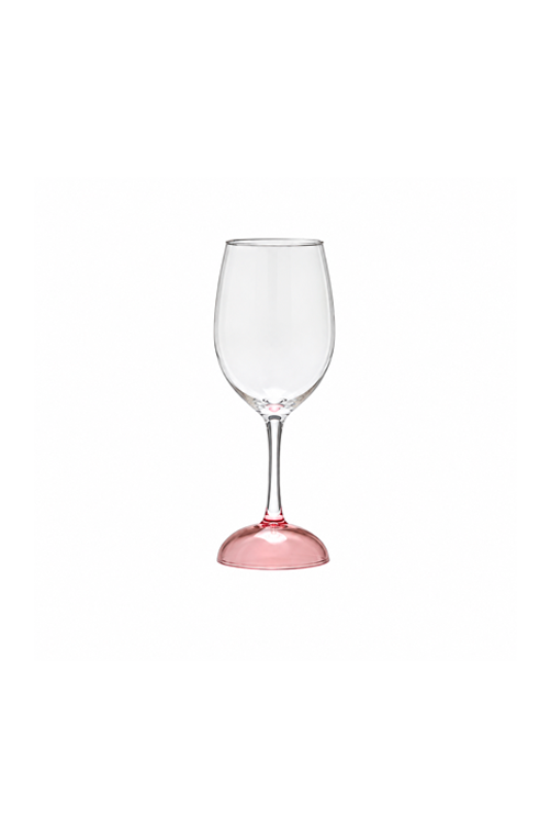 Taça de Vinho Rosa em Vidro 280ml