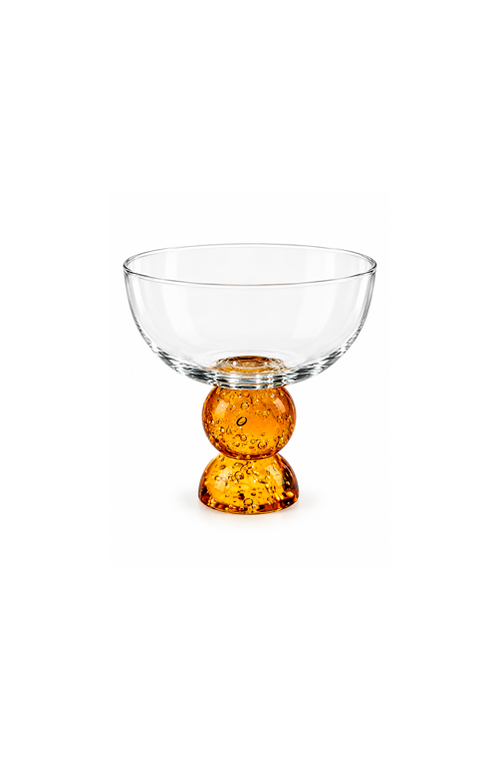 Taça de Sobremesa Duquesa Âmbar em Vidro 250ml