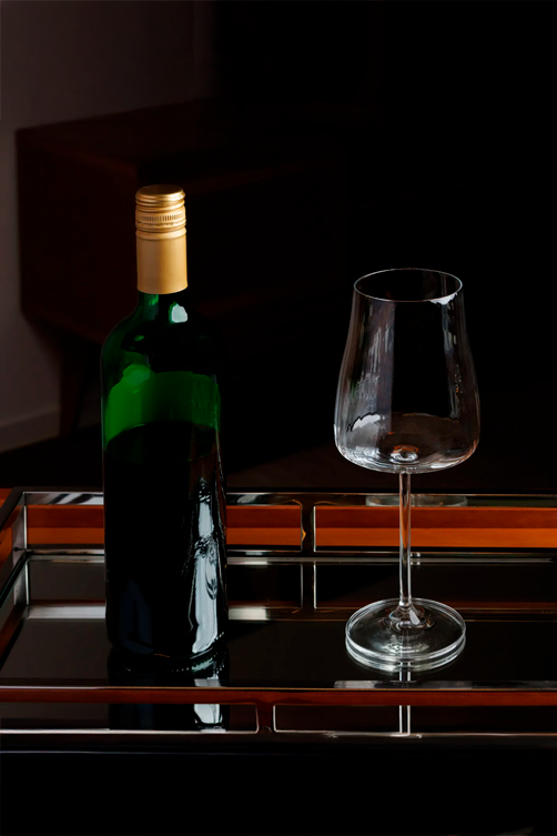 Conjunto 6 Taças de Vinho Alex Optic 600ml Cristal Ecológico