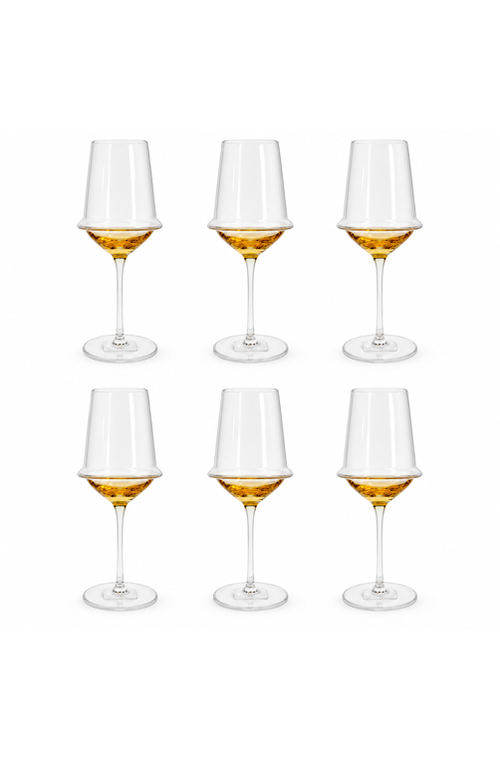 Conjunto de Taça de Vinho Âmbar em Vidro 510ml 6 Peças