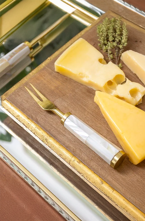 Conjunto de Talheres para Aperitivo Finger Food Garbo Atenas 4 Peças