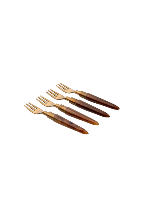 Conjunto de Talheres para Aperitivo Finger Food Garbo Ilhéus 4 Peças
