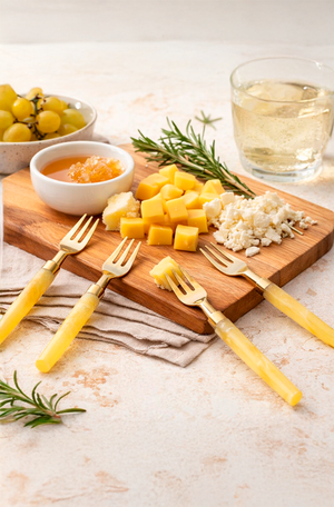 Conjunto de Talheres para Aperitivo Finger Food Garbo Turim 4 Peças