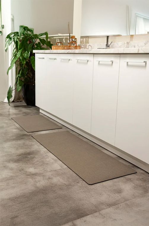 Tapete Hevea Chevron Mocca 44 X 120 cm