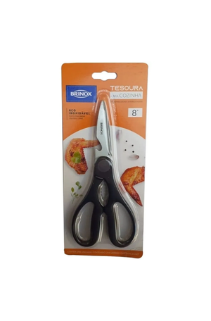 Tesoura para Cozinha Multiuso em Aço Inox