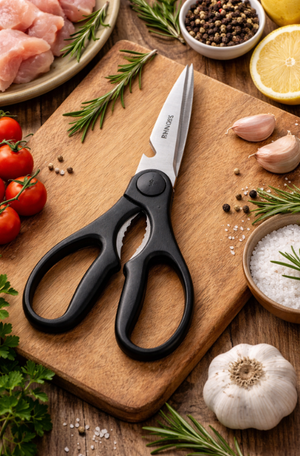 Tesoura para Cozinha Multiuso em Aço Inox