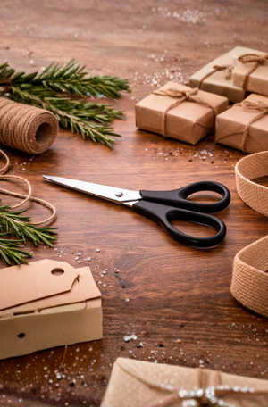 Tesoura Multiuso Preta 8 1/4