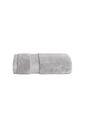 Toalha de Rosto Super Soft Zero Twist Cinza