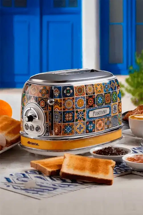 Torradeira Elétrica Positano 6 Níveis de Tostagem 750w 220v