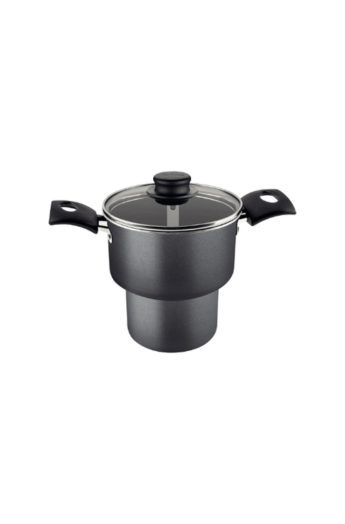 Cuscuzeira Turim em Alumínio Antiaderente Starflon Max Chumbo 1,9 L