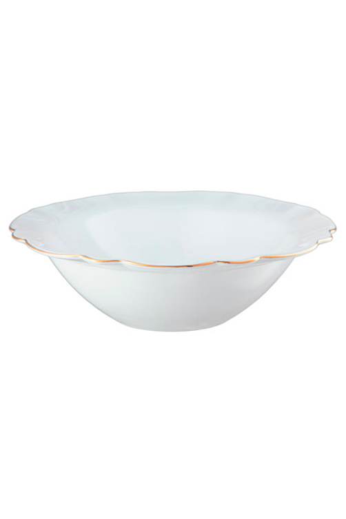 Bowl Opaline Plissê Gold 500ml