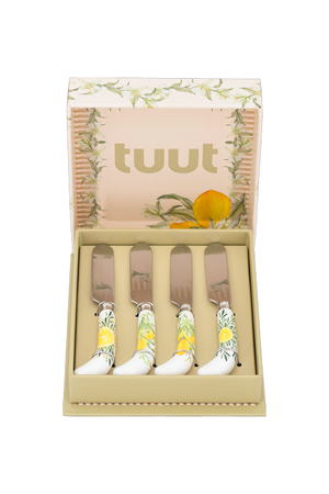 Conjunto Espátulas para Manteiga Limone 4 Peças