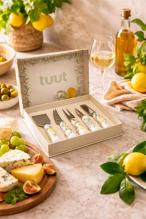 Jogo de 5 Facas para Queijo Limone