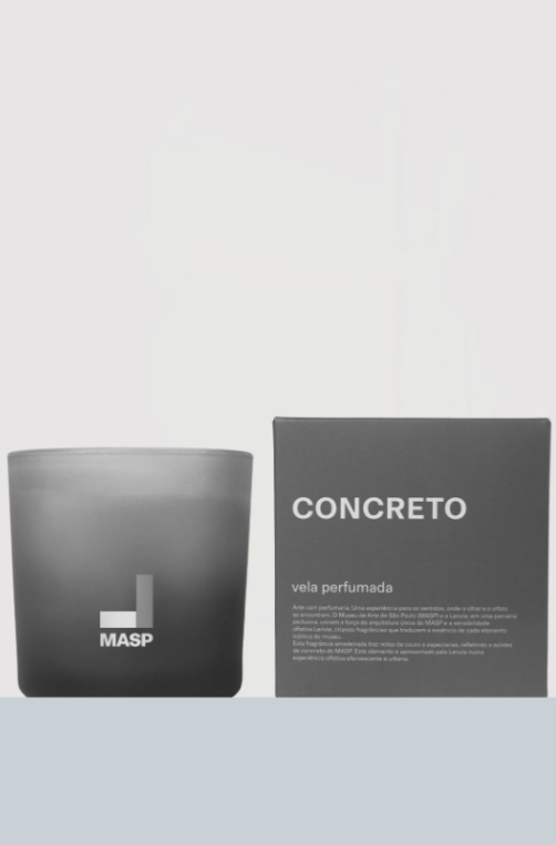 Vela Perfumada Concreto MASP 170g