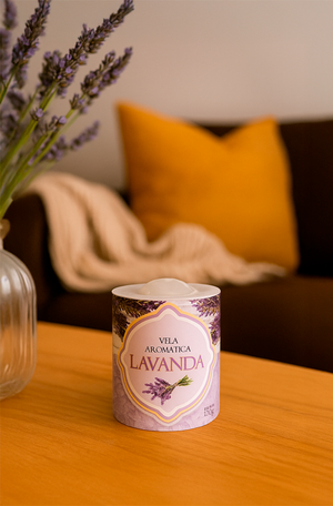 Vela lavanda
