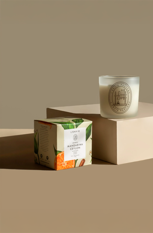 Vela Perfumada Mandarina Ceylon 210g