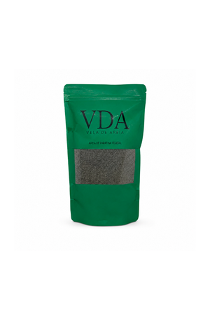 Vela de Areia Cinza em Parafina Vegetal 500g