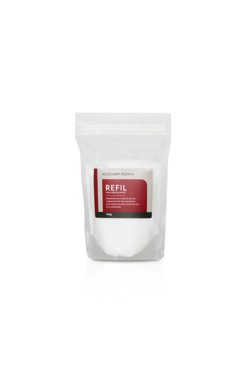 Vela Vegetal em Pó Casa Cláudia refil 140g