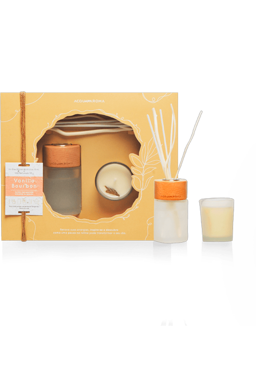 Kit de Vela e Difusor Vanilla Bourbon 70ml