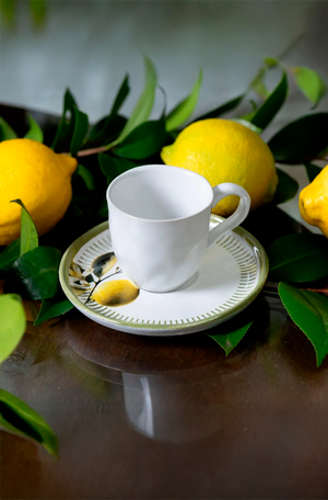 Xícara de Café com Pires Bio Lemon 120ml